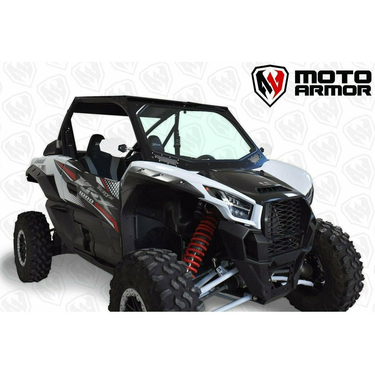 Kawasaki KRX Vented Glass Windshield