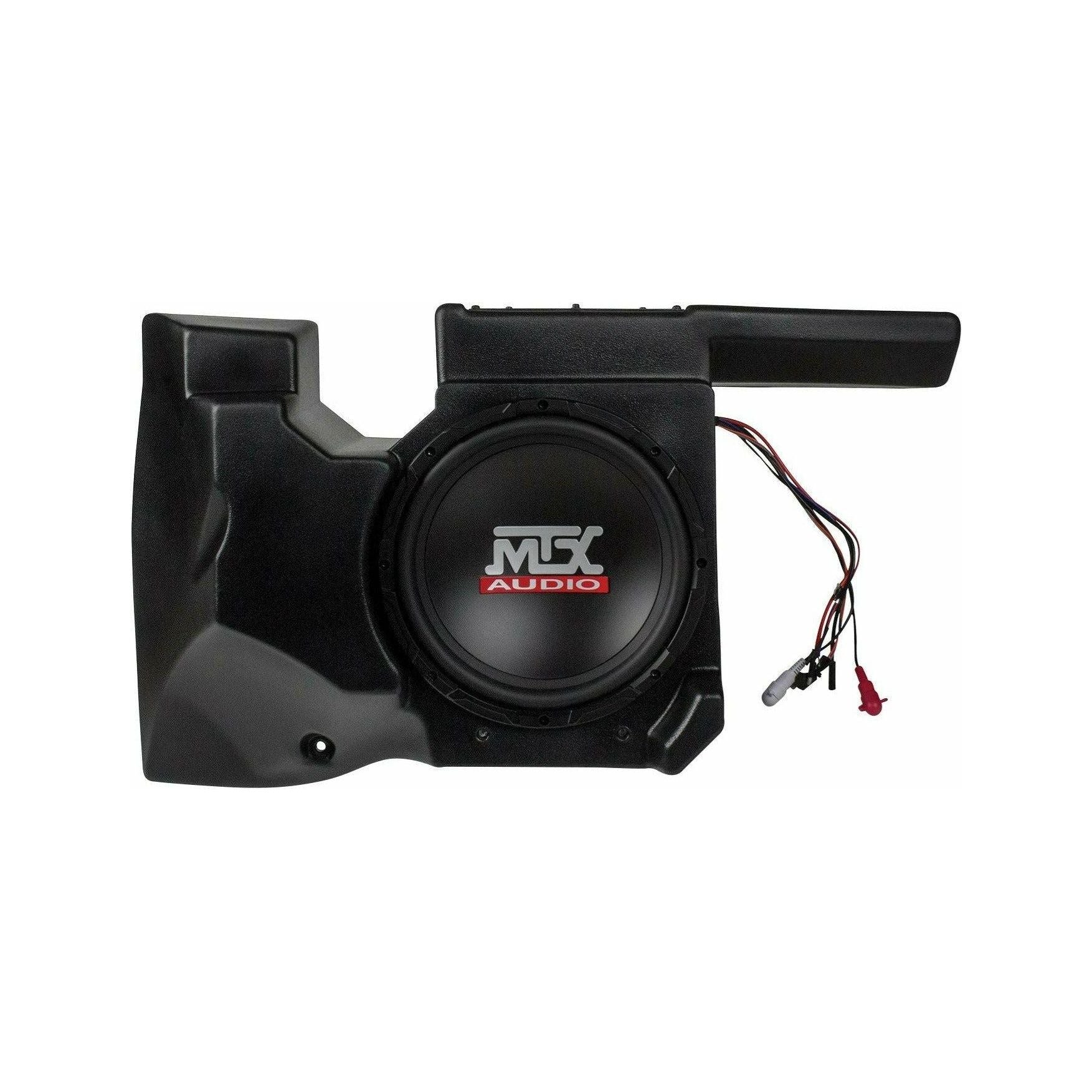 Polaris RZR Bluetooth Overhead Sound Bar with 2 Amplified Cage Mount Speakers & Subwoofer