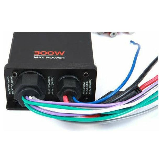 4-Channel Amplifier with Bluetooth