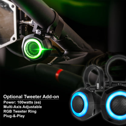 2014-2023 Polaris RZR V-Spec 3-Speaker Plug-&-Play Kit with JVC