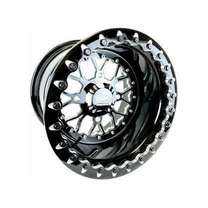 Wishbone Beadlock Wheel (Gloss Black)
