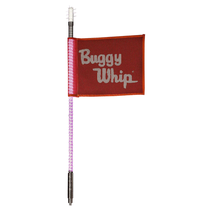 4FT LED Whip with Flag (Pink)