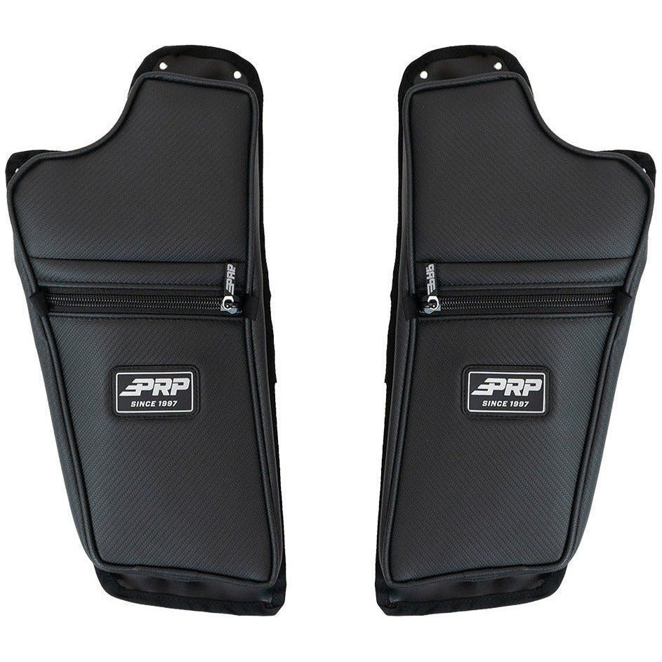 Polaris General Front Lower Door Bags with Knee Pads (Pair)