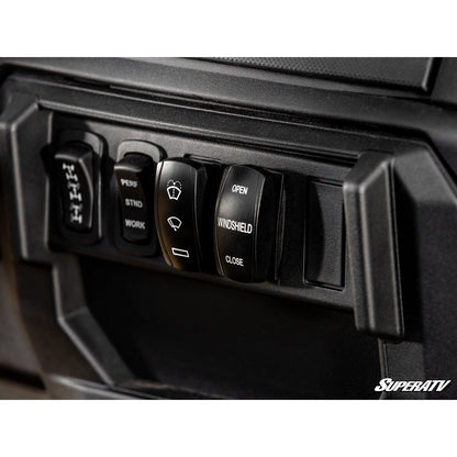 Polaris Ranger XP 900 MaxDrive Power Flip Glass Windshield