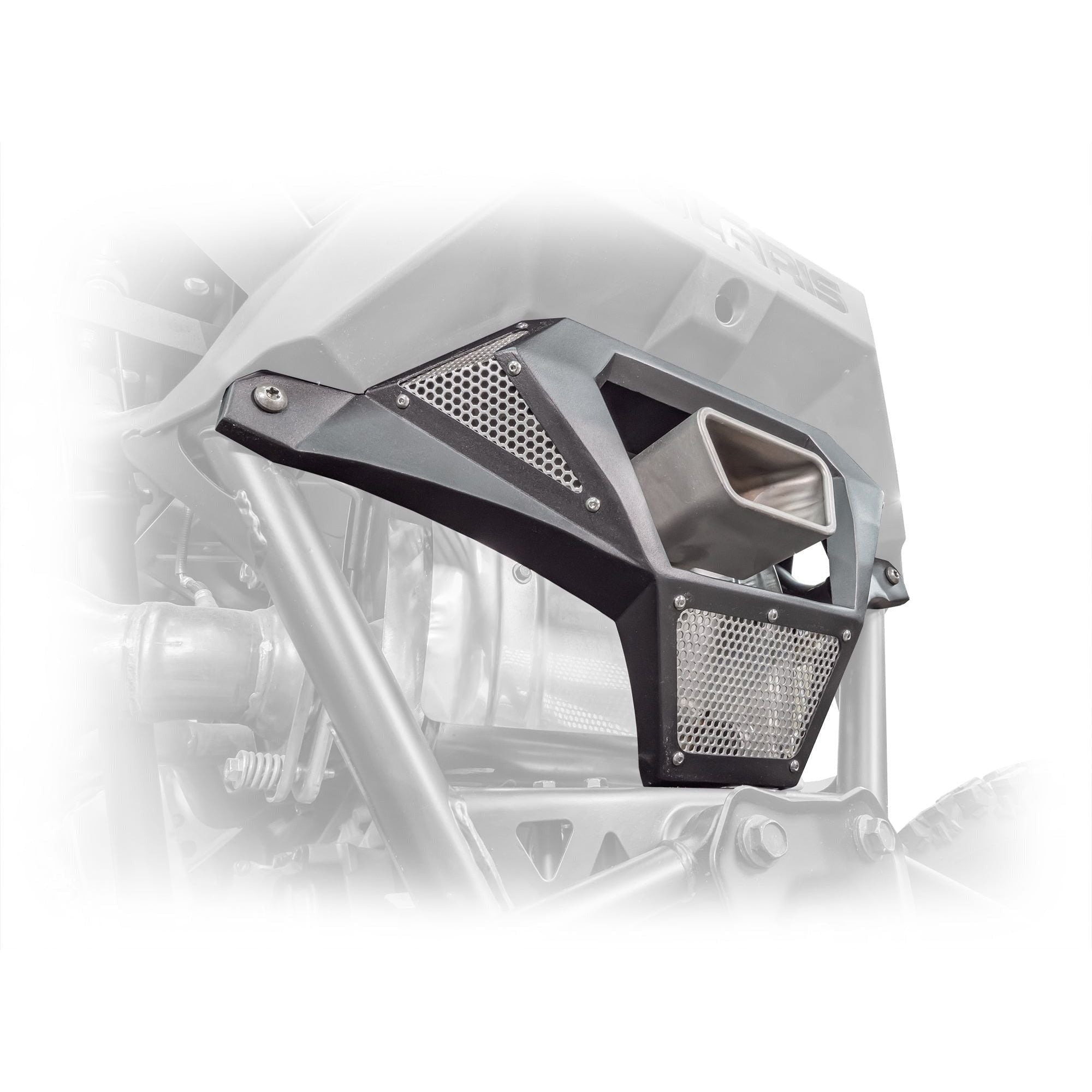 Polaris RZR Pro R Aluminum Exhaust Cover