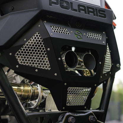 Polaris RZR Pro R Rear Exhaust Cover