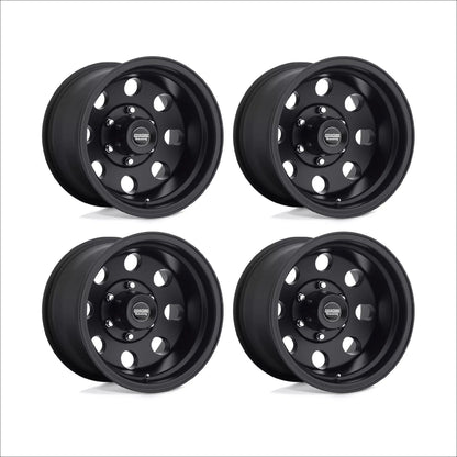 Can Am Maverick R Baja Sand Wheel Set (Satin Black)