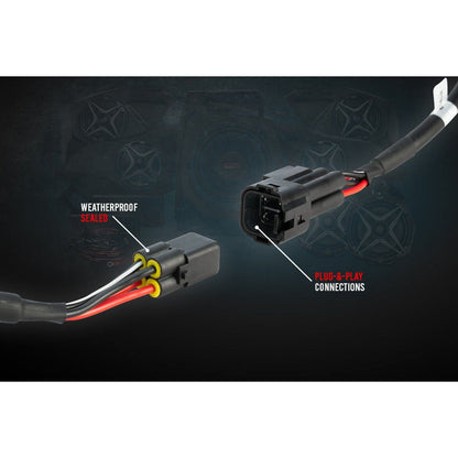 Polaris RZR Pro / Turbo R A-Spec 5 Speaker Plug-&-Play System