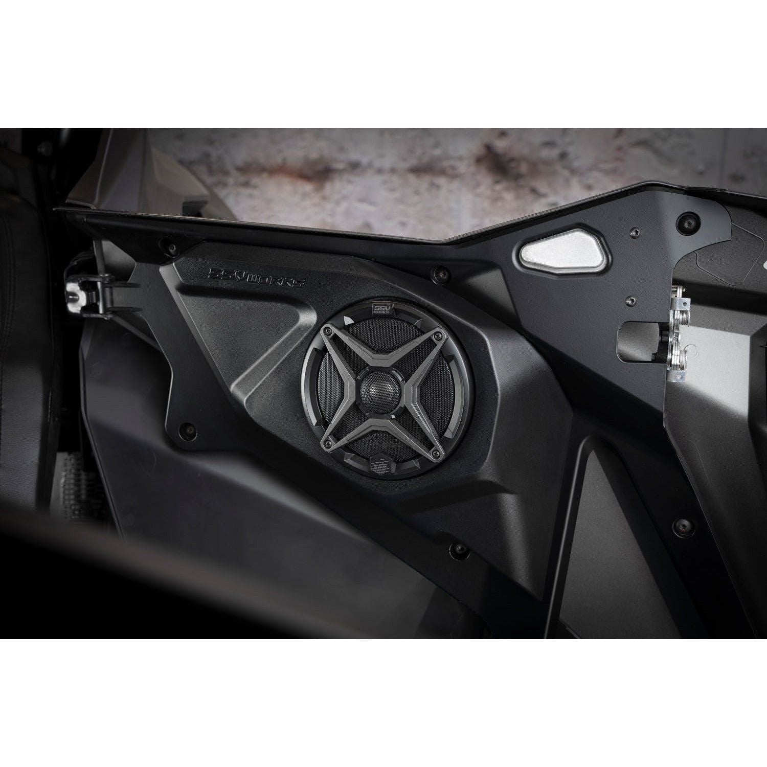 Polaris RZR Pro / Turbo R Rear Door 6.5" Speaker Pods