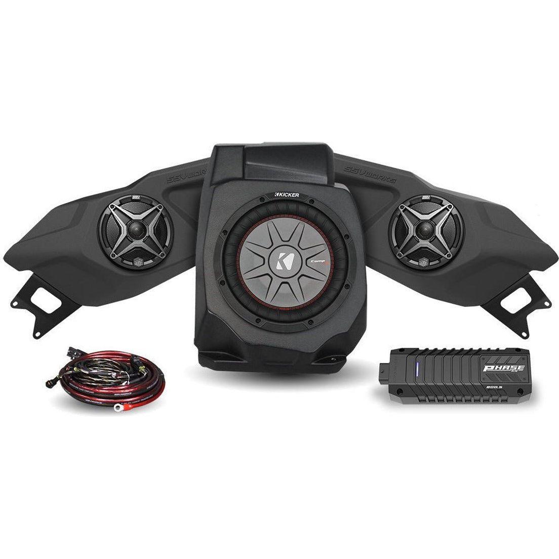 Polaris RZR Pro / Turbo R Ride Command A-Spec 3 Speaker Plug-&-Play System