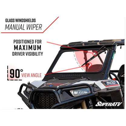 Polaris RZR Turbo S Glass Windshield