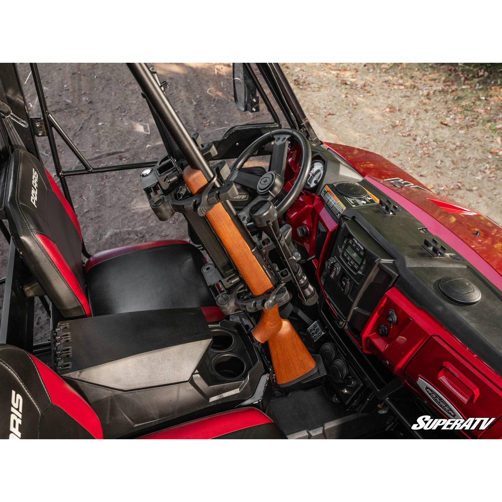 Polaris Ranger XP 900 Floor Mounted Gun Holder