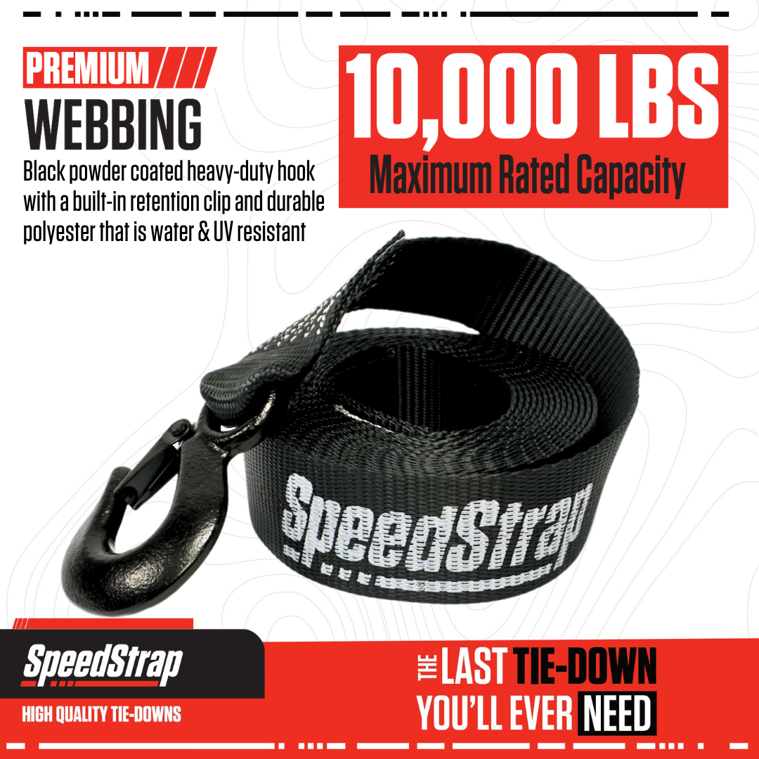 2” x 20’ Boat Winch Strap - SpeedStrap