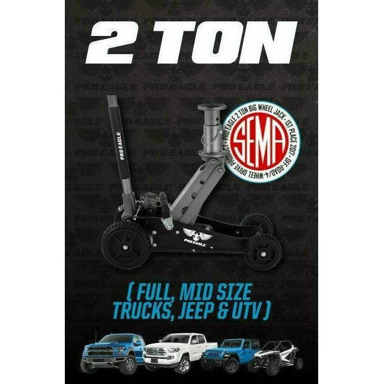 The Beast 2 Ton Big Wheel Off Road Jack
