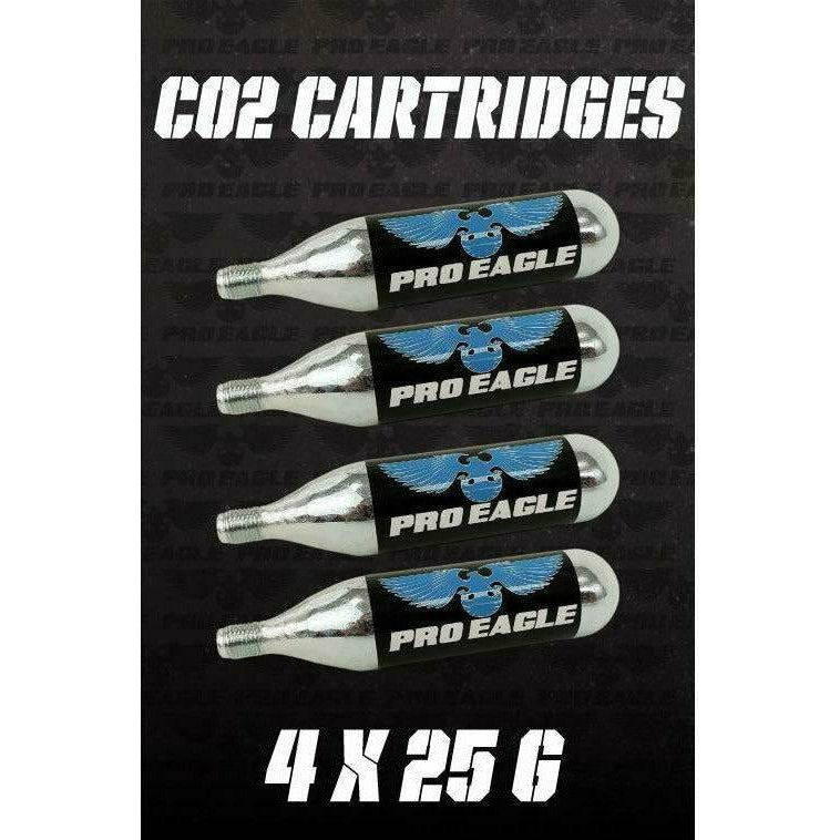 25G CO2 Cartridges for Phoenix Air Jack (4 Pack)