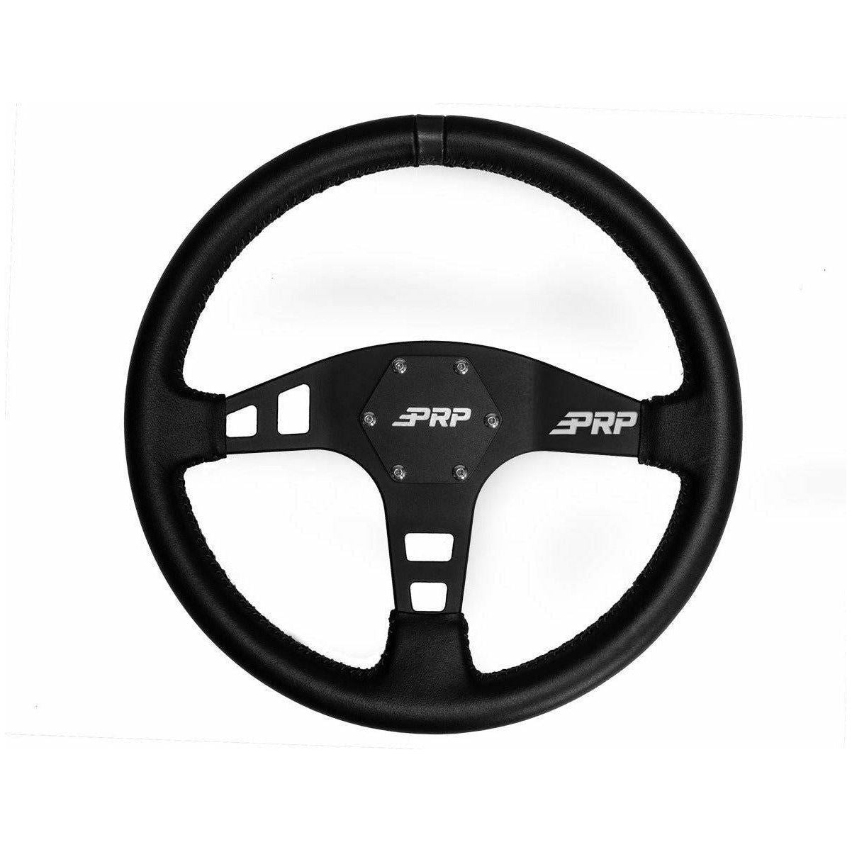 Flat Steering Wheel (Leather)