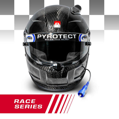 Pyrotect SA2025 RACE Pro Airflow Mid Forced Air 3K Carbon Wired OFFROAD