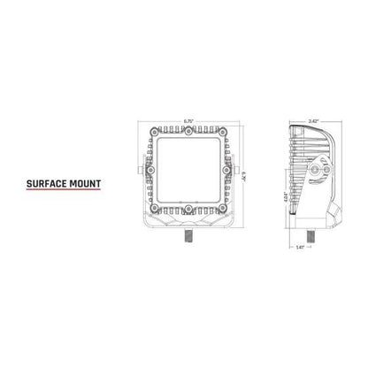 Q-Series Amber PRO Light Pod