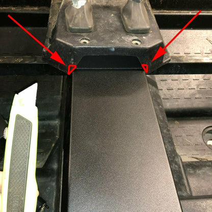 Polaris RZR Rear Center Console Delete Kit