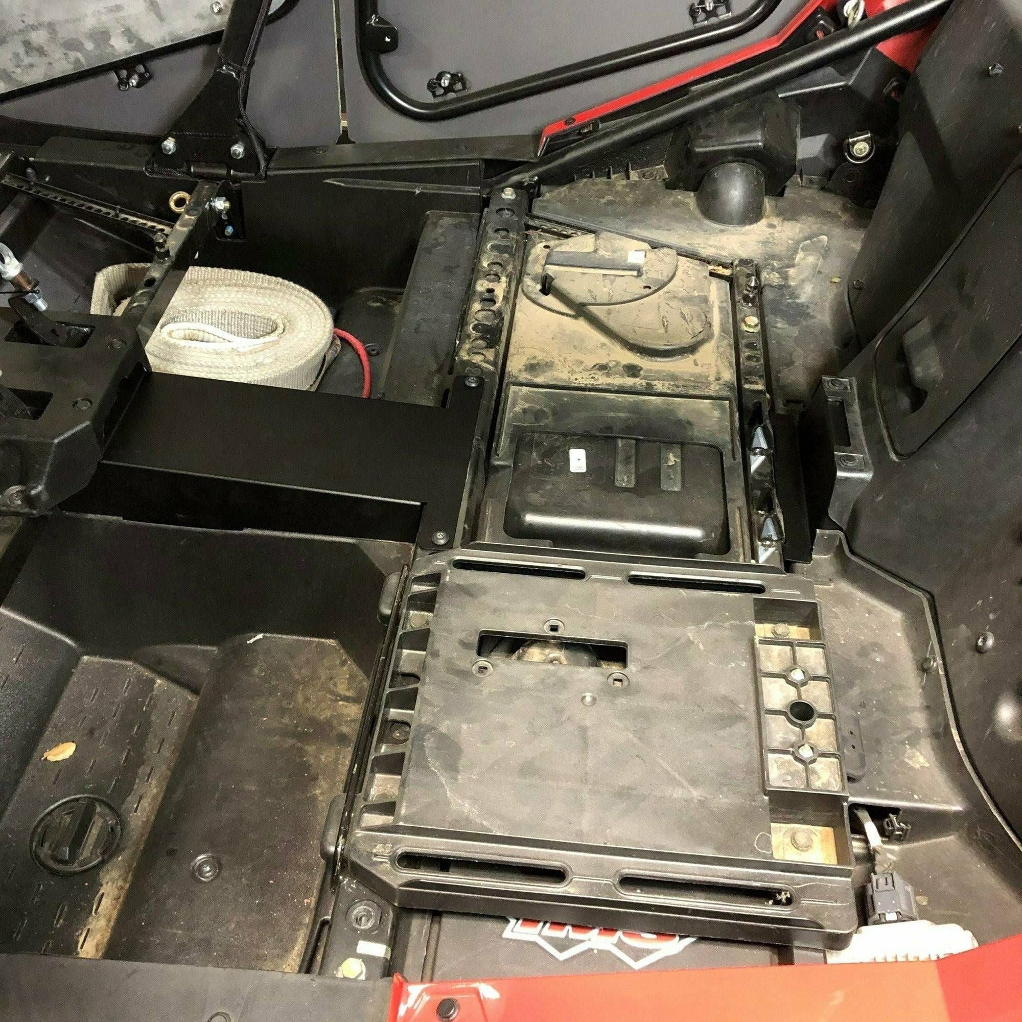 Polaris RZR Rear Center Console Delete Kit