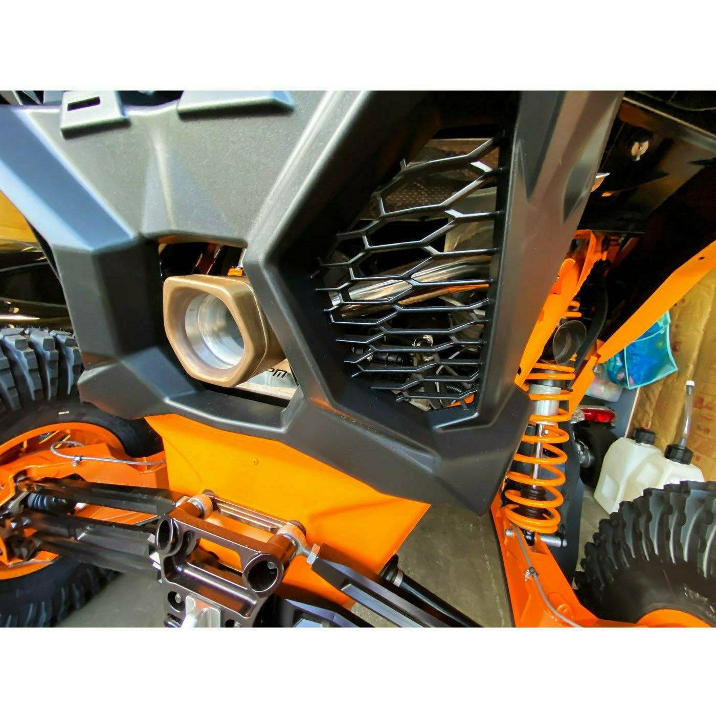 Can Am X3 Muffler Delete Slip-On Exhaust Race Pipe