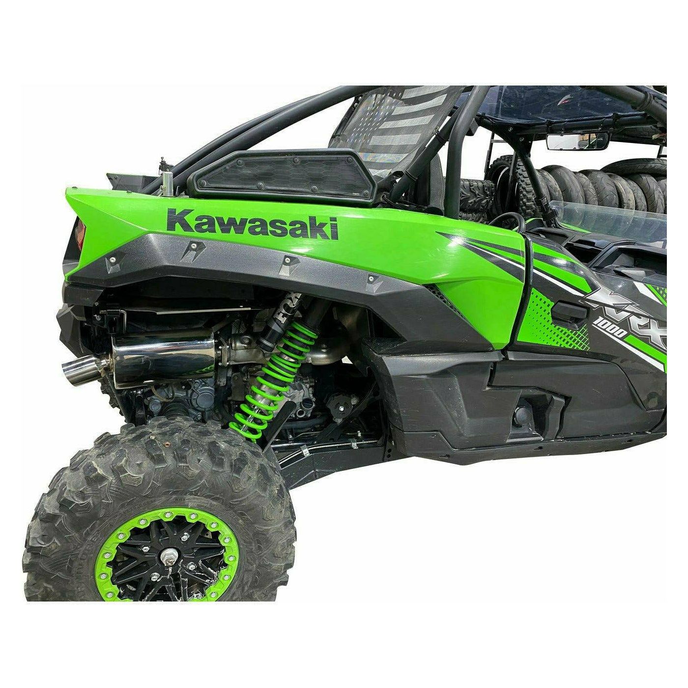 Teryx KRX 1000 Catless Slip On Sport Muffler KRF1000