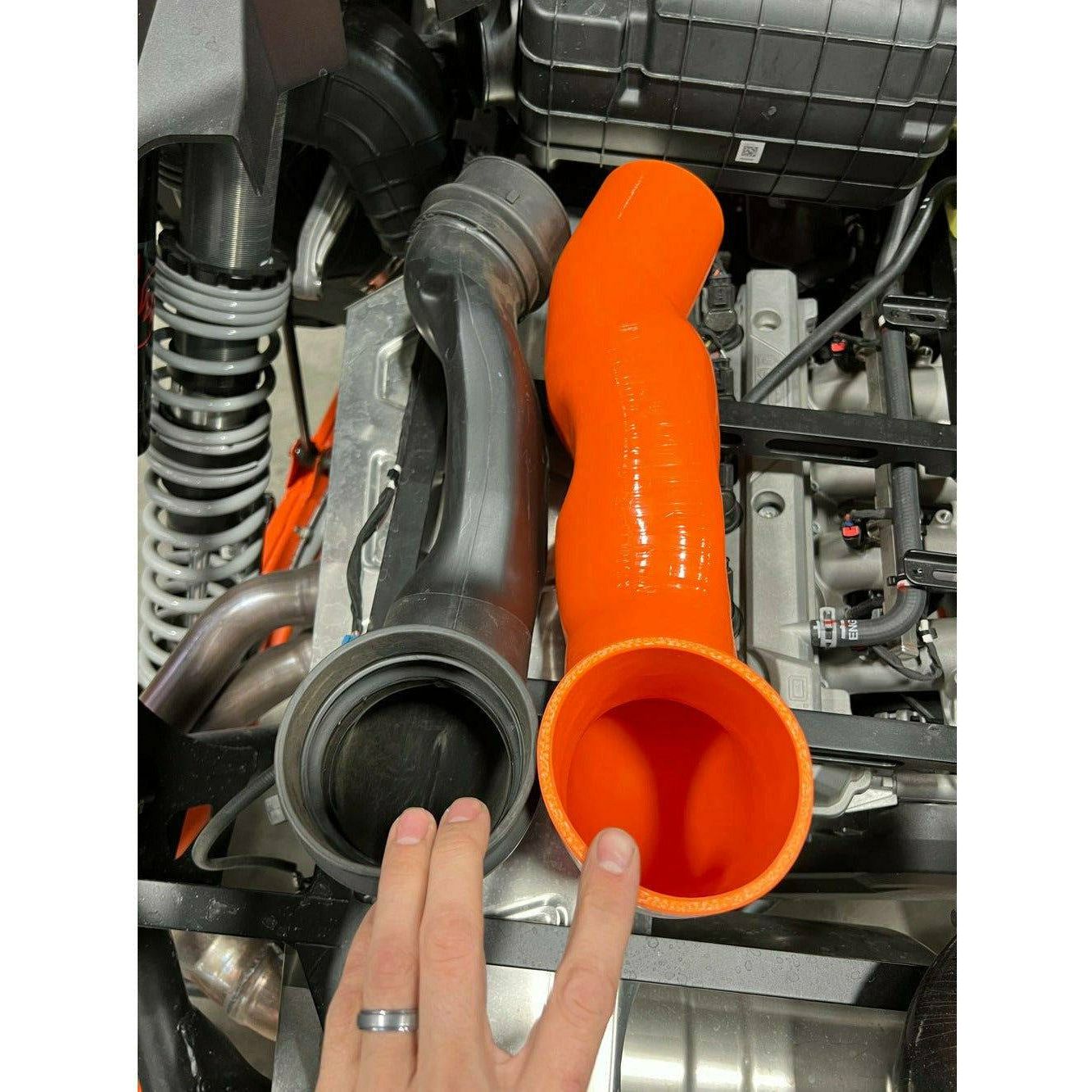 Polaris RZR Pro R Bed to Air Box Intake Tube