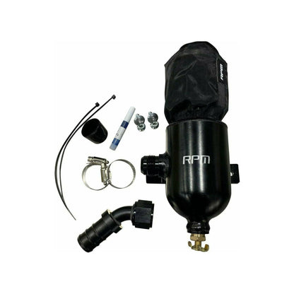 RPM Polaris RZR Turbo, XPT, Turbo R, S, & PRO XP Oil Catch Can