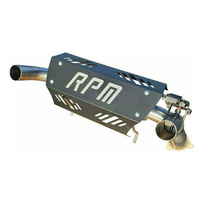 Polaris RZR Turbo Dual Tip Captain's Choice Exhaust