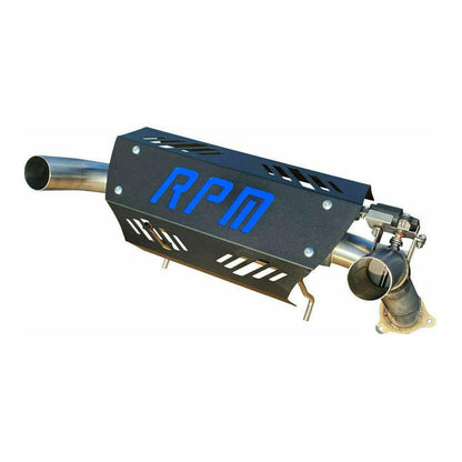 Polaris RZR Turbo Dual Tip Captain's Choice Exhaust