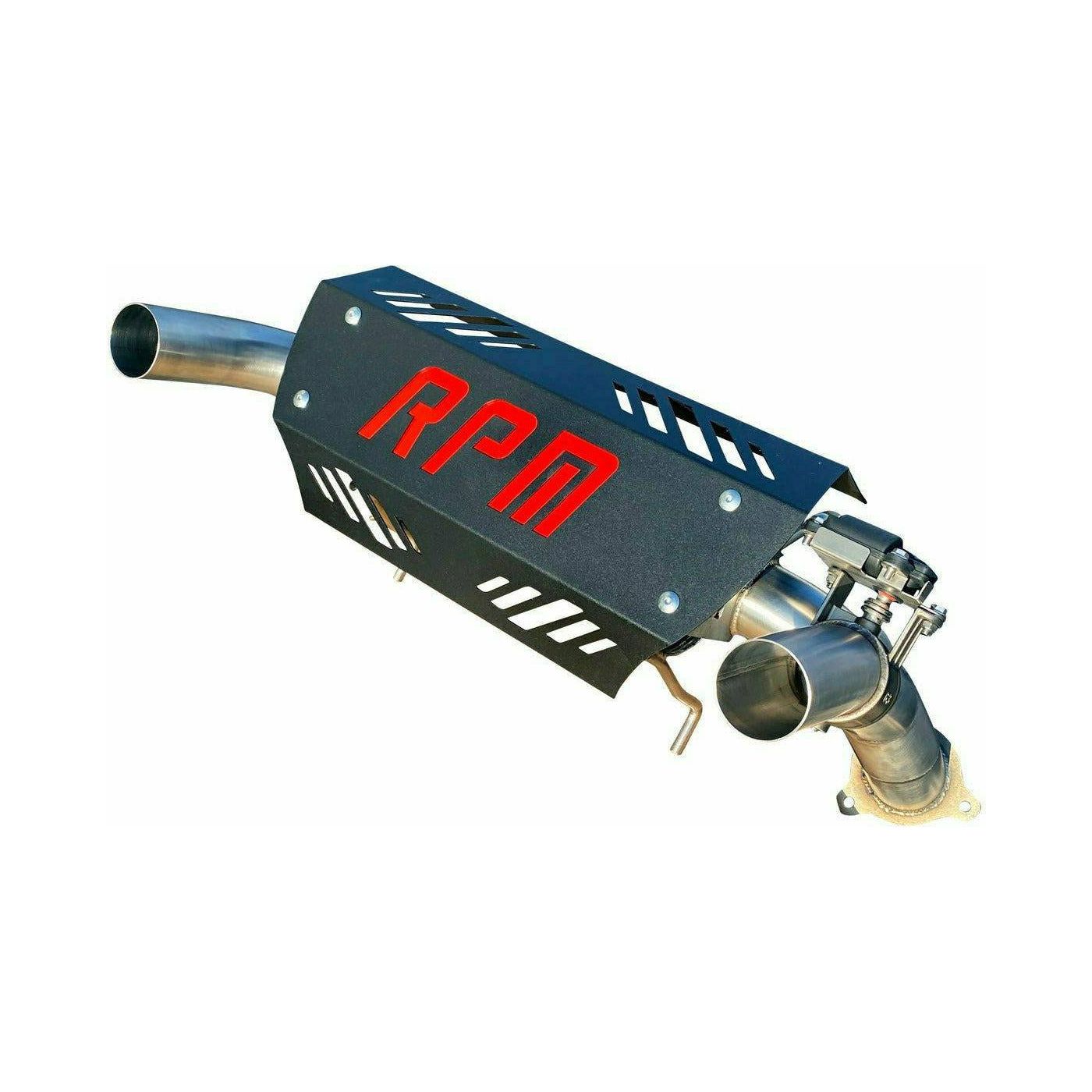 Polaris RZR Turbo Dual Tip Captain's Choice Exhaust