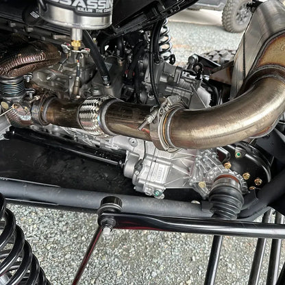 Can Am Maverick R Full 3" Exhaust with Side Dump