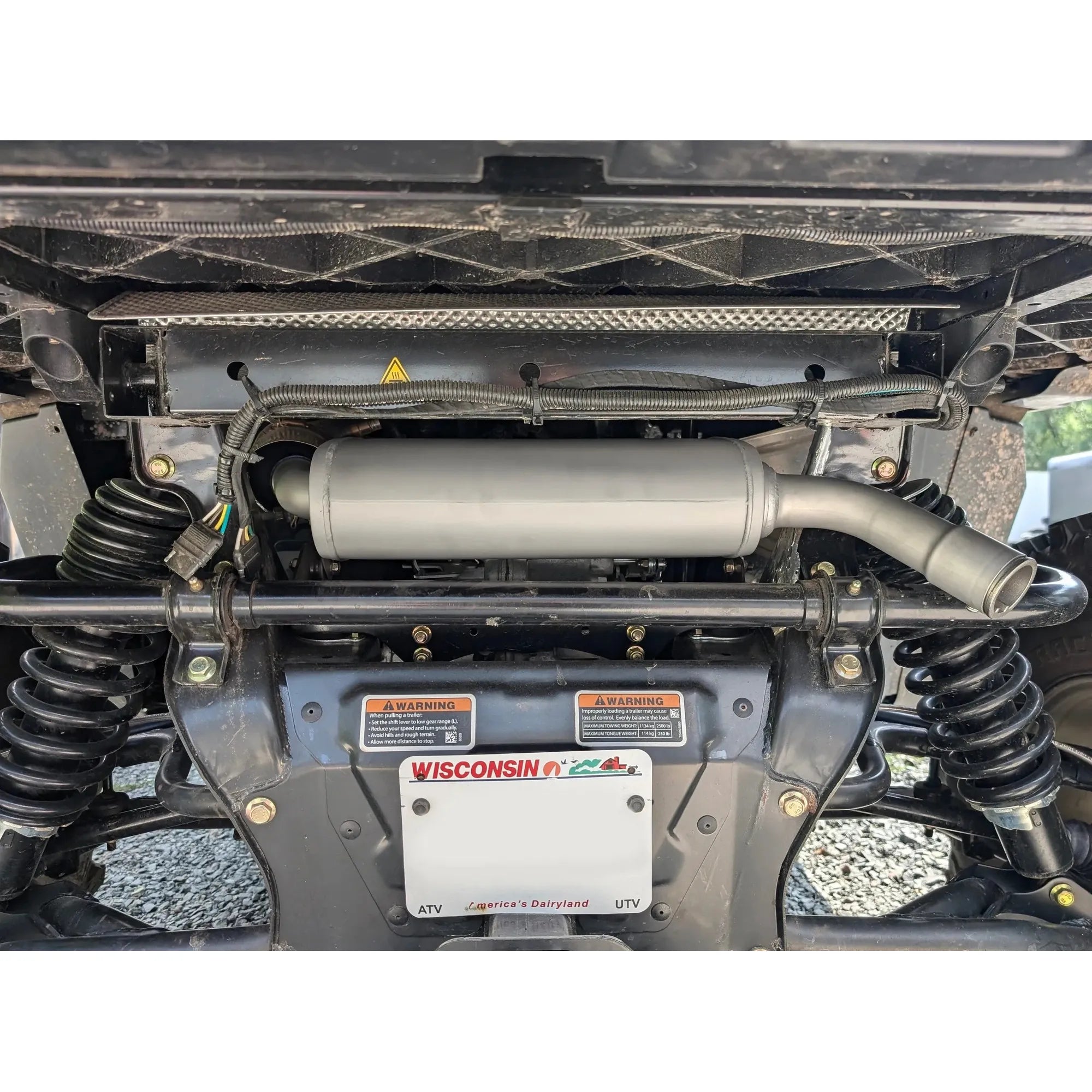 Can Am Defender Slip-On Exhaust