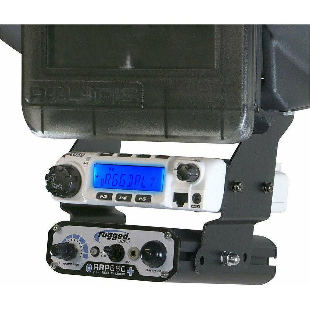 Polaris RZR Radio & Intercom Below Dash Mounting Bracket