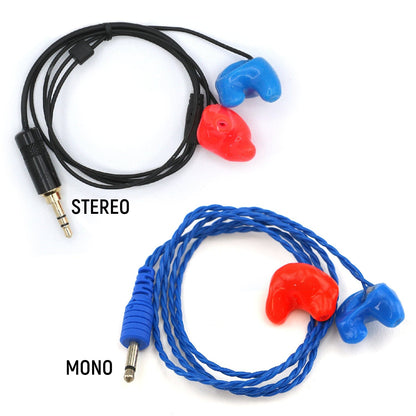 Challenger Semi-Custom Molded Ear Bud Speakers with 1/8  Plug