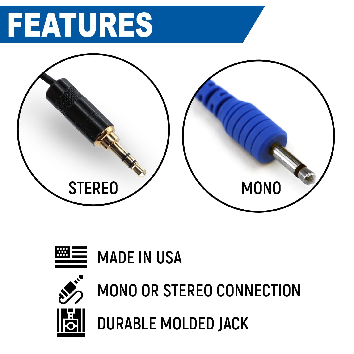 Challenger Semi-Custom Molded Ear Bud Speakers with 1/8  Plug