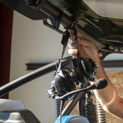 Dual Headset Hanger with Bar Mount