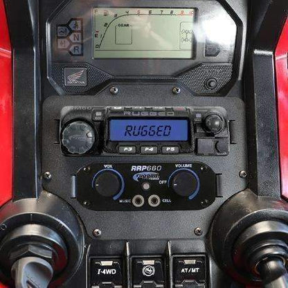 Honda Talon Mount for Radio Intercom and Switches
