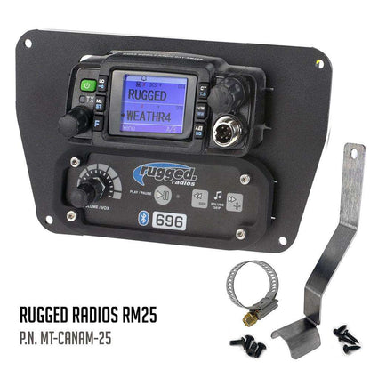 Can-Am Commander Intercom and Radio Mount