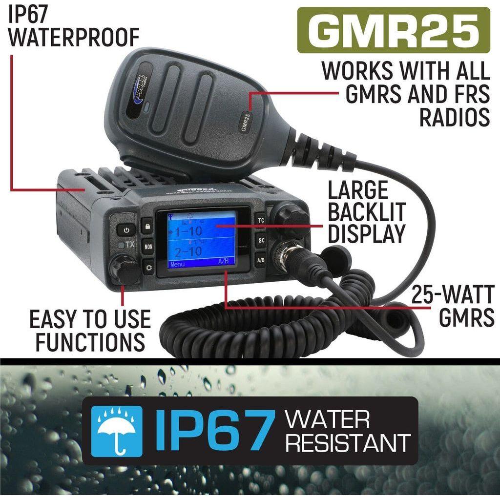 GMR25 Waterproof Mobile Radio