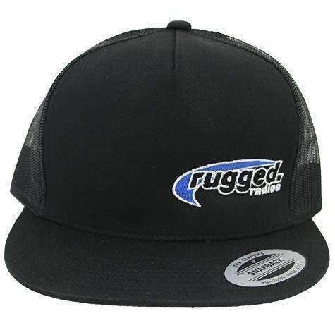 Rugged Radios Flat Bill Snapback Hat