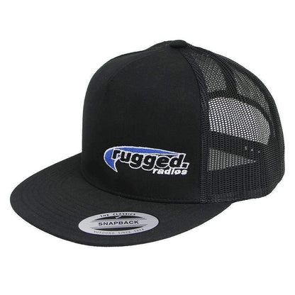 Rugged Radios Flat Bill Snapback Hat