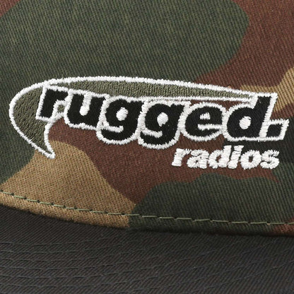 Rugged Radios Flat Bill Snapback Hat