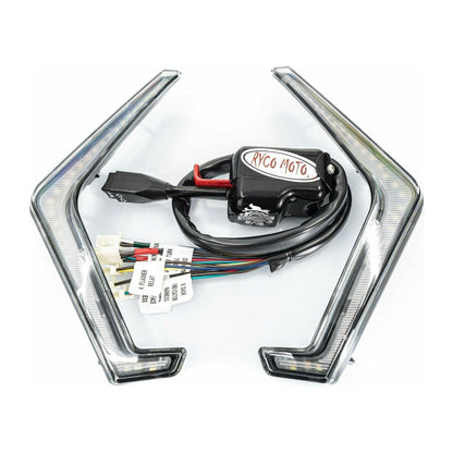 Polaris RZR Turn Signal & Horn Kit with Fang Lights