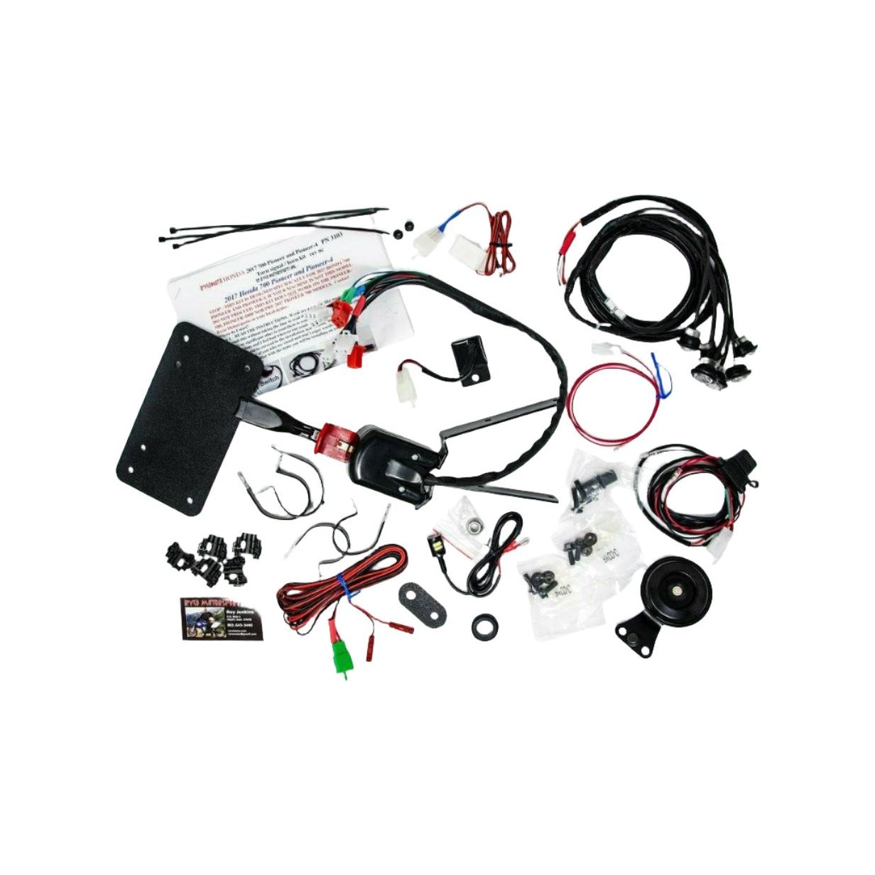 Honda Pioneer 700 (2017+) Turn Signal & Horn Kit