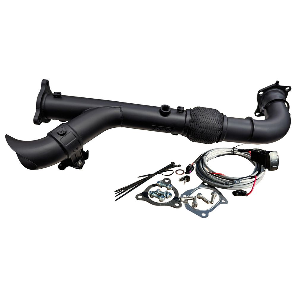 Polaris RZR Turbo 2.5" Captain's Choice Electric Side Dump Exhaust