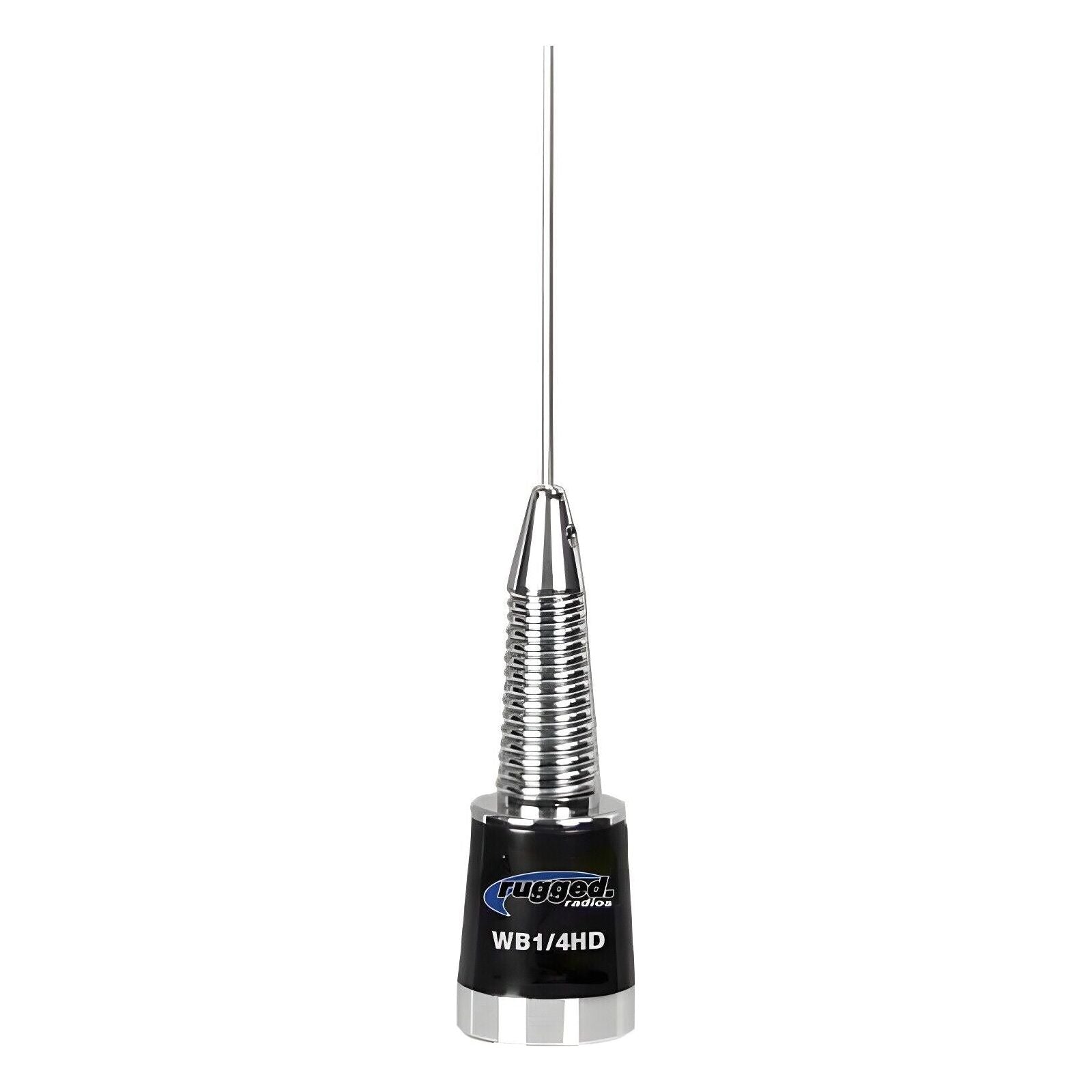 UHF & VHF Wide Band 1/4 Wave Antenna with Spring (132 - 525 MHz)
