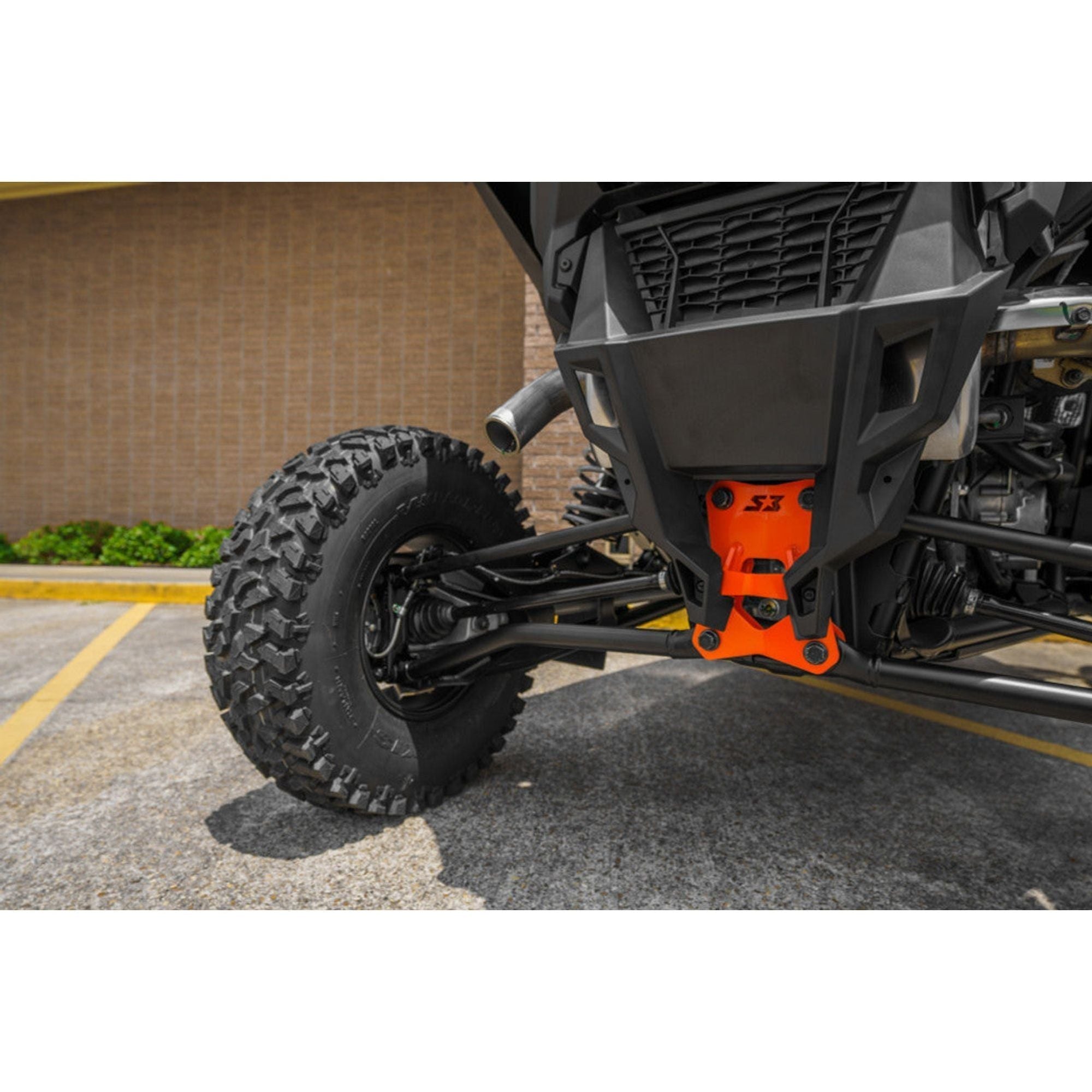 Polaris RZR Turbo R Double Shear Radius Pull Plate