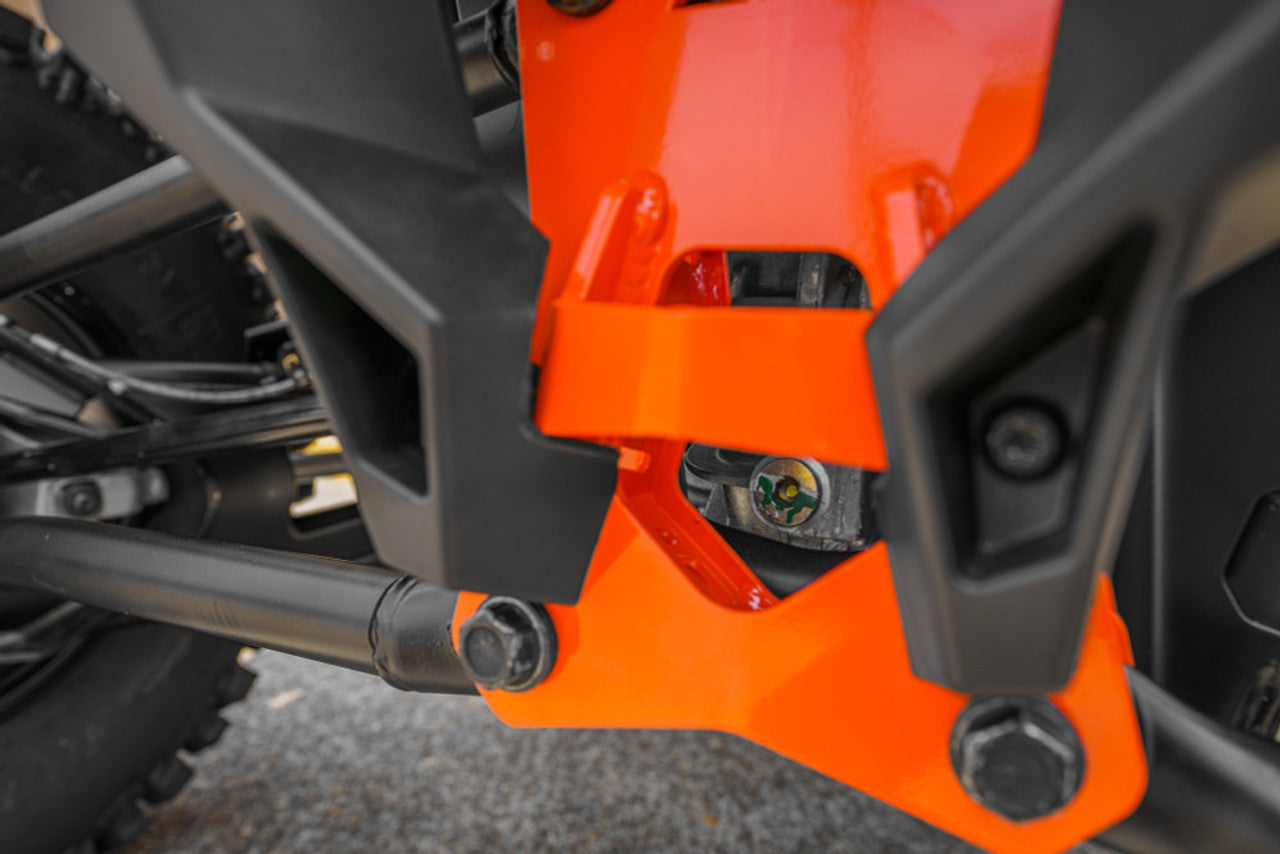 Polaris RZR Pro S Double Shear Radius Rod Pull Plate
