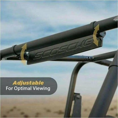 BaseClamp 18" Panoramic Rear View Mirror